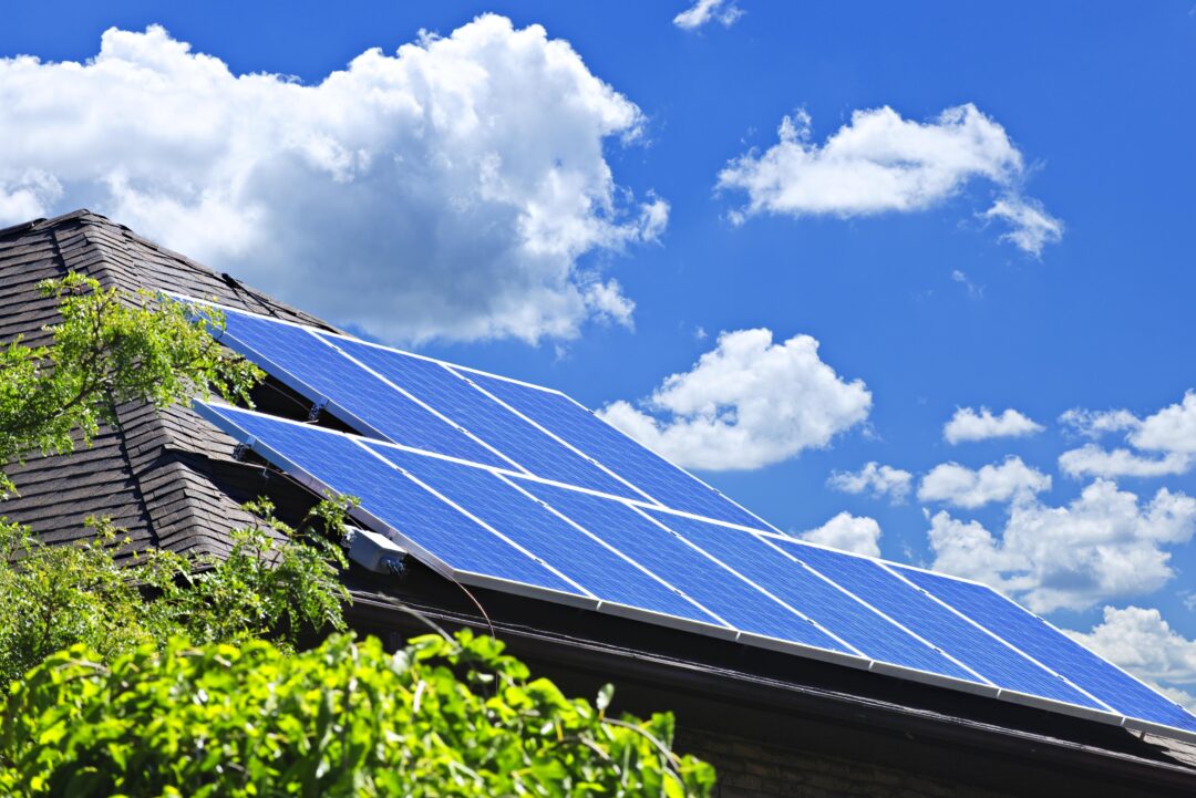 Solar panels, Solar energy. Renewable energy Alternative source of electricity